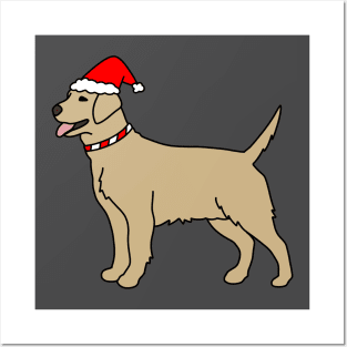 Christmas Dog Posters and Art